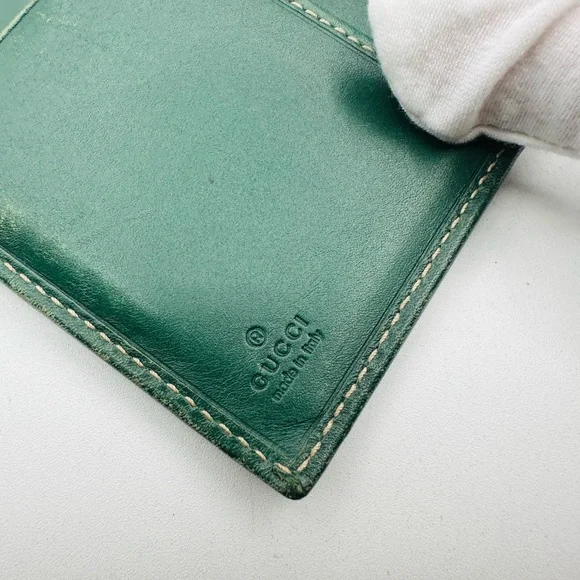 Gucci Guccissima Gold Clasp Wallet - Picture 8 of 11